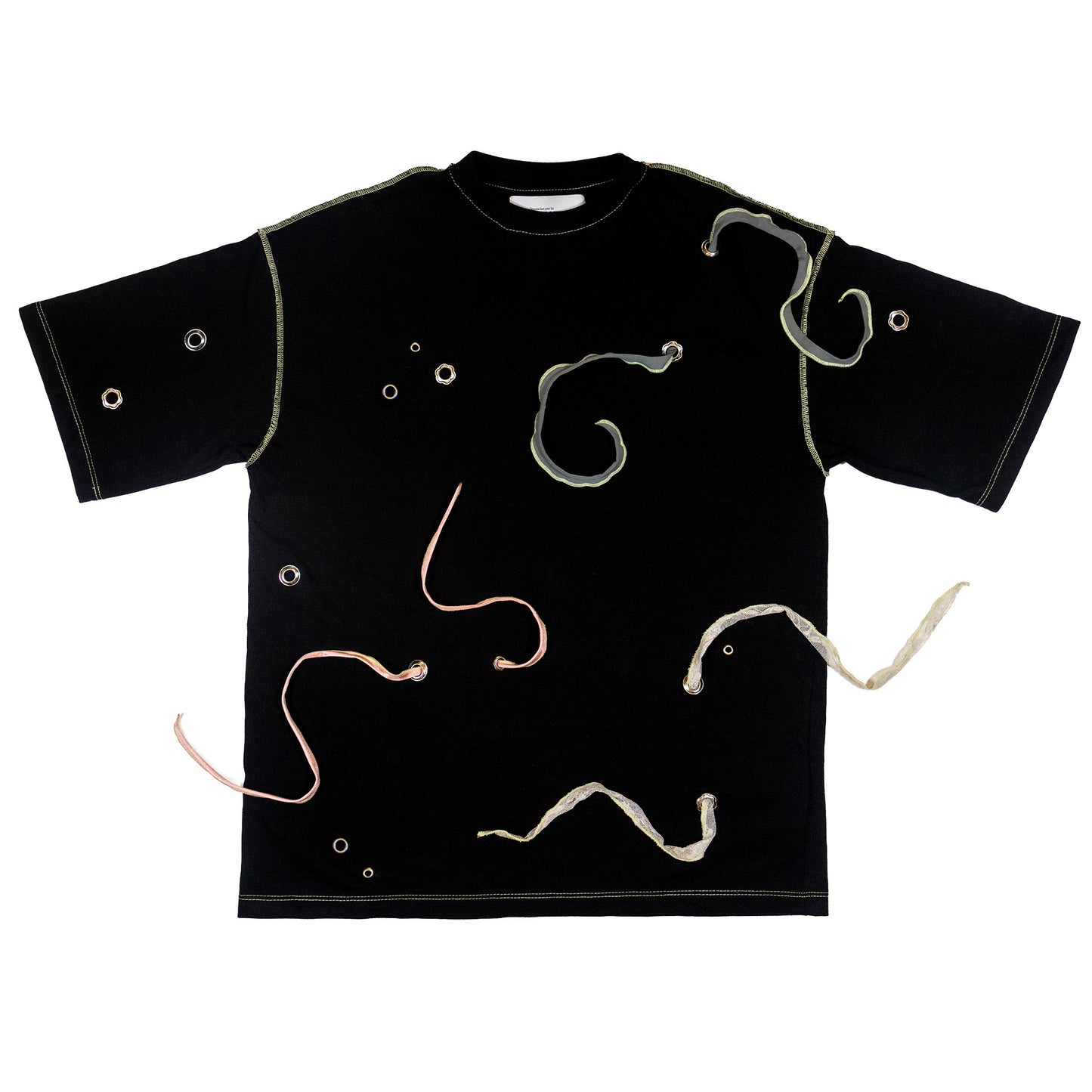 Connect the dots Tee / Negro