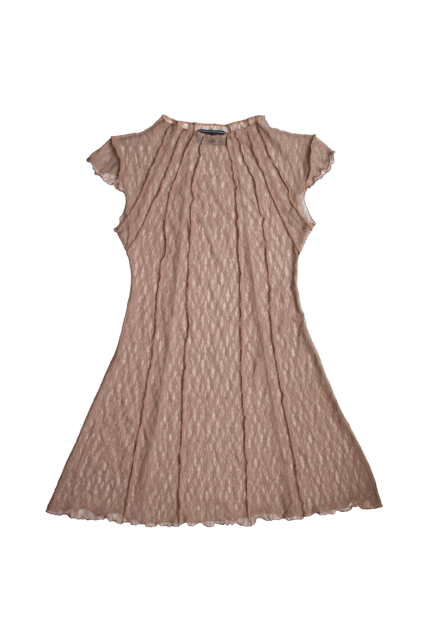 RESTOS LACE DRESS / white-ivory
