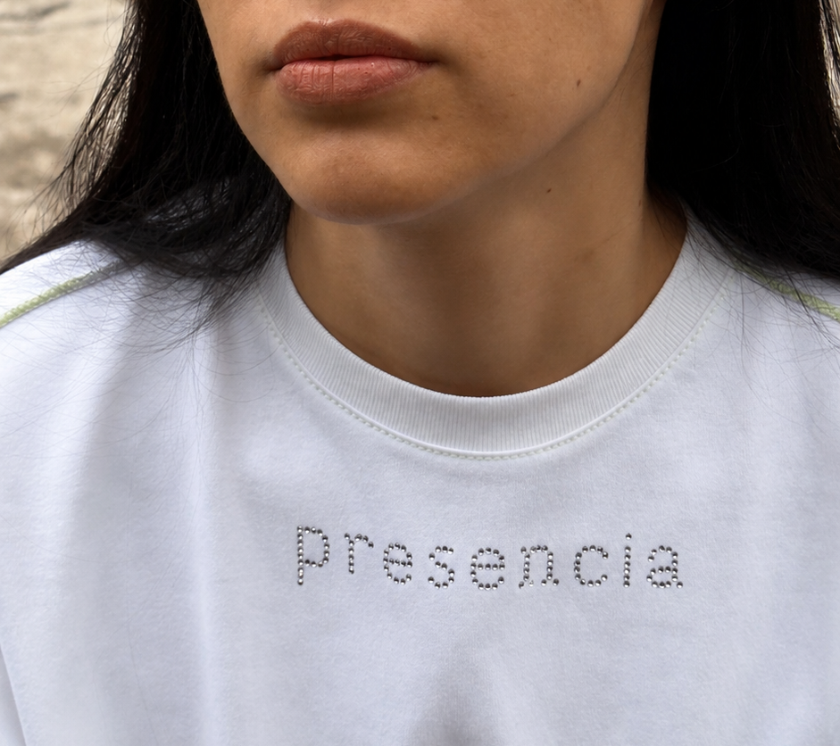 BLING BLING TEE / blanco