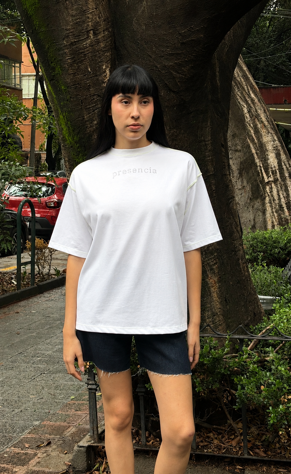 BLING BLING TEE / blanco