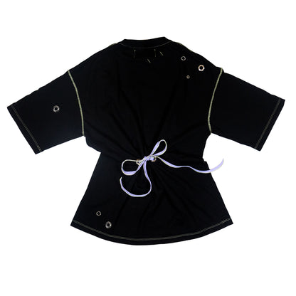 Connect the dots Tee / negro