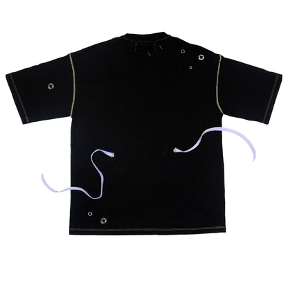Connect the dots Tee / negro