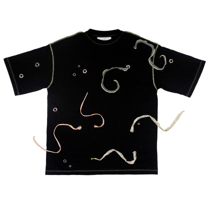 Connect the dots Tee / negro