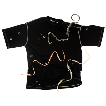 Connect the dots Tee / negro