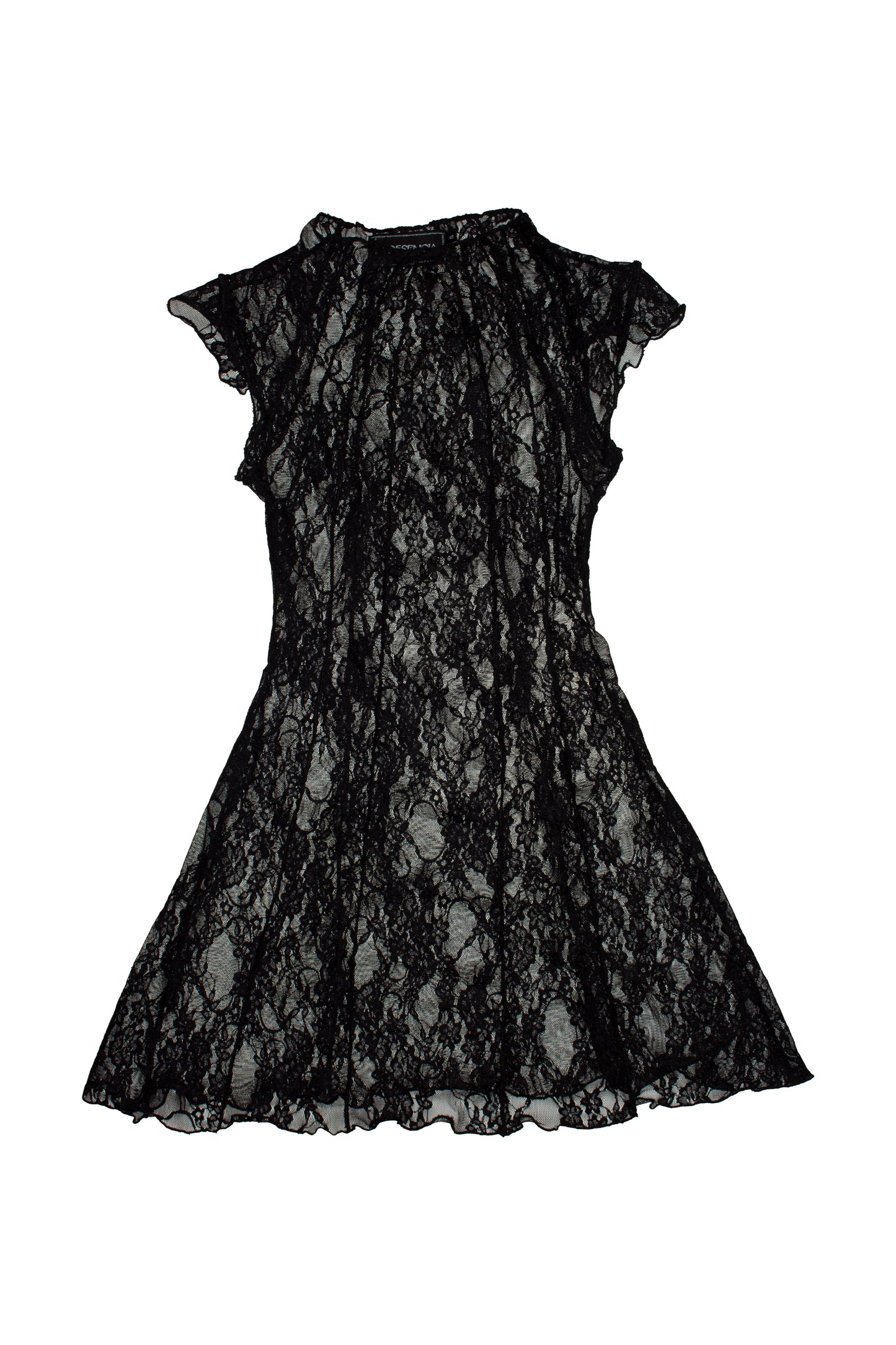 RESTOS LACE DRESS / white-ivory
